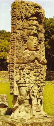 Stele aus Copán